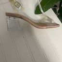 Truffle Collection Clear Strap Chunky Heeled Sandals, Clear Block Heel Size 5.5 Photo 6