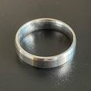 Edge Pre-owned silver carbide  ring size 12 Photo 3