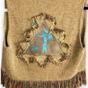 INC Arlanda Design . Soft Tribal Vest with Fringe Photo 3