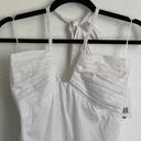 Jason Wu NWT  Eyelet Halter Midi Dress in White Photo 2