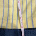 Ralph Lauren  mini skirt in size 6 yellow with blue strips Photo 4