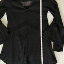 l*space L* Bloomfield Swim Cover Up Tunic Cotton Dress Black Size Large Beach Pool Photo 12