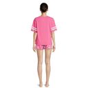 Barbie Women’s Graphic Tee and Shorts Lounge Set, 2 Photo 3