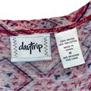 Daytrip  printed Henley tank top size M Photo 7