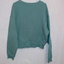 All In Motion NWT  Forest Green Long Sleeve Crew Neck Quilted Pullover Sweatshirt Photo 4