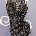 Aeropostale leopard satin silk dress Photo 0