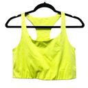 Girlfriend Collective  Neon Green Crop Top Paloma Longline Sports Bra Size Medium Photo 1