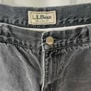 L.L.Bean  jeans relaxed fit 100% cotton straight leg size 18 petite black Photo 5