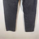 Abercrombie & Fitch  Women's High Rise Dad Jeans Double Destroy Black size 4 S Photo 8