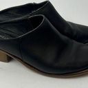 Kelsi Dagger  Brooklyn Kellum Ankle Boot Black Leather Western Mule Slide Sz 6.5+ Photo 0