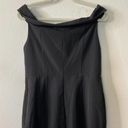 Sam Edelman  Mini Dress Women's Size 6 Black Off The Shoulder Lined Sleeveless Photo 3