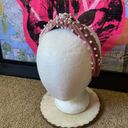 Bundle of 5 Velvet Sequin Pearl Rhinestone Headbands Hatbands Velvet Knotted Photo 9