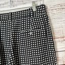 Equipment  Bergen 100% Silk Checkered Cropped Pants, EUC, Size 6, MSRP $340 Photo 7