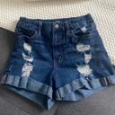 Aeropostale Aero Curvy High Waisted Shorts Size 2 Photo 0