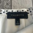 Talbots Size 6 Black and White Checkered High-Waist Pencil Skirt Photo 2