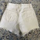 Abercrombie & Fitch  Curve Love High Rise The Dad Shorts Button Fly Cream 29 8 Photo 4