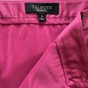 Talbots  Skirt Raspberry Pink Faux Wrap Pockets Career Dressy Lined Skirt Size 8 Photo 1