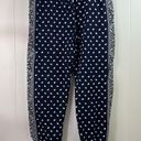 AQUA  Bandana Print Sweatpants 30A 428. Navy white. Size medium Photo 4