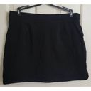 Rafaella  Comfort Black Skort Sz XL Photo 1