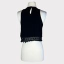 Nordstrom Lush  | Black Crochet Crop Top Vintage Y2k | Medium Photo 3