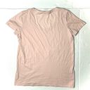 AG Adriano Goldschmied  Jade Tee Cotton Top In Deco Mauve Womens XS Extra Small Photo 3