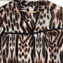 Ro & De  Sheer Animal Print Blouse Photo 2