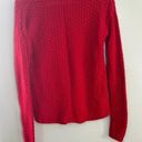 SO Red Cable Knit Pull Over Long Sleeve Sweater Women’s Size Small Photo 1