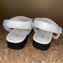 Marc Fisher EUC  Kizzy White Studded Adjustable Platform Sandals size 7.5 Photo 4