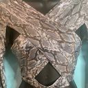 May pink 5 for $20 Tops Bundle Metallic criss cross design top Photo 1