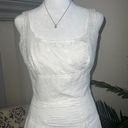 Vintage Charm Gorgeous Vintage Y2K Doen Style White Eyelet Midi Dress Photo 1