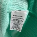 Hill House  The Cropped Silvie Merino Wool Sweater in Ocean Wave Size S Photo 9