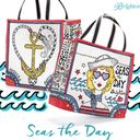 Brighton Seas the Day Canvass Tote NWT Photo 1