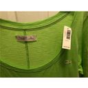 Gilly Hicks Size medium lime green neon long sleeve shirt Photo 3