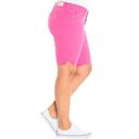 Bermuda Slink Jeans Pink Curvy Stretch Longer length  Shorts womens plus 22 new Photo 7