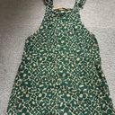 Green Floral Overalls Size XS Photo 2