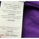 Hanes NWOT  Large Comfort Blend Sweatpants Pull On Elastic Waist Womens Purple Photo 11