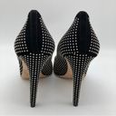 Club Monaco "Jamie" Dome Studded Suede Pointed Toe Stiletto Heels Photo 3