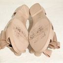 Melissa  Size 7 Blush Pink Rubber Bow Slip on Open Toe Flats Shoes Photo 6