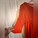 Esley  Orange Crochet Top Photo 2