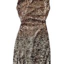 B Darlin B. Darlin Ombré Sequin Cowl Neck Bungee Strappy Back Mini Dress Size 1/2 NWT Photo 3