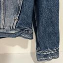 Calvin Klein  Jeans Distressed Denim Jacket Size Small Oversized Fit Photo 2