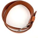 Banana Republic Vintage  Women's Genuine Leather Buckle Waist Belt Brown Medium Photo 2