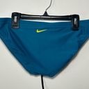 Nike  Athletic Women’s Medium Teal Drawstring Bikini Bottom Swim / Swimwear Photo 4