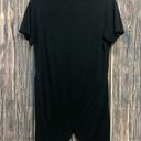 LNA  | Black rayon long tshirt Photo 1