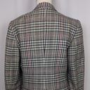 American Vintage Vintage Prisma Houndstooth Multicolored Tweed Black and White Blazer Photo 10