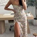 House Of CB  Charlotte Peony Print Midi Dress XS+ Photo 1