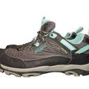 Keen  Womens Saltzman Hiking Shoes Sneakers Size 7.5 Grey Black‎ Green 1013227 Photo 0