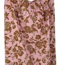 Lane Bryant  Floral Midi Skirt Blouse Womens 18 20 Pink Cottage Core Puff Sleeve Photo 0