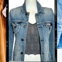 Hudson Jeans Hudson Women’s Jean Jacket Size XS Denim Medium Wash Button Up Biker Trucker Photo 0