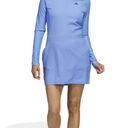 Adidas NWT  Women’s Long Sleeve Golf Dress with shorts Blue Medium Photo 0